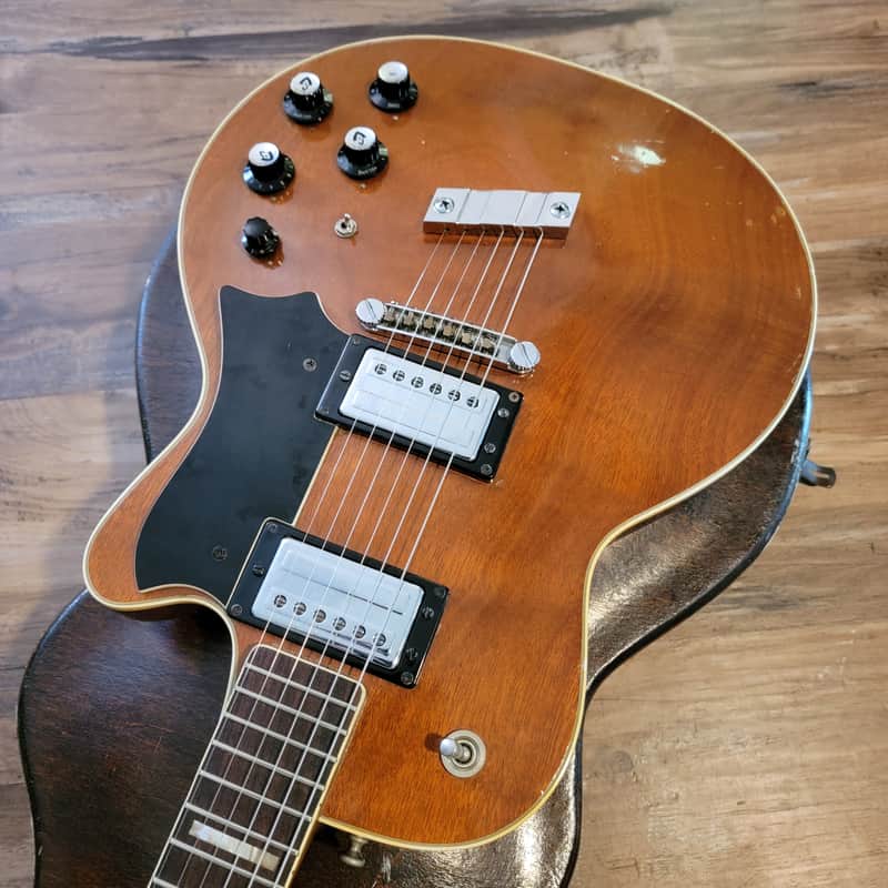 1973 Guild M-75 NB Bluesbird Electric Guitar Plays Excellent With HSC USA image 1
