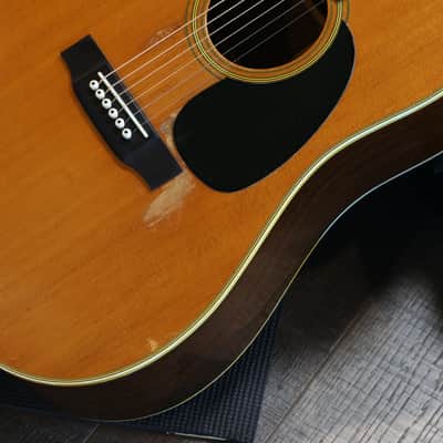 1970 Martin D-28 Dreadnought Acoustic Guitar Natural + OHSC image 6