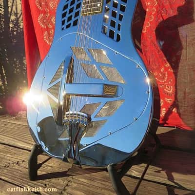 National Reso-Phonic Style 1 Tricone 2023 Mirror Nickel on Brass Body - IN STOCK NOW! image 2