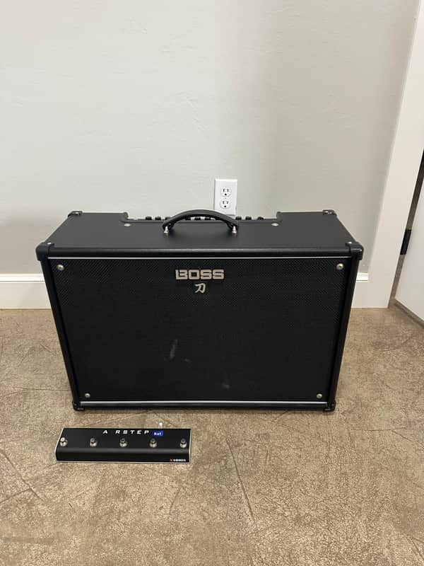 Boss KTN-100 Katana 100-Watt 1x12" Modeling Guitar Combo 2016 - 2019 - Black image 1