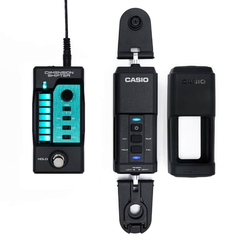 Casio Dimension Shifter - Dimension Shifter Strap-Based Expression Controller – Wireless Guitar Strap Effect Controller with Bluetooth, Expression & Footswitch Modes image 1