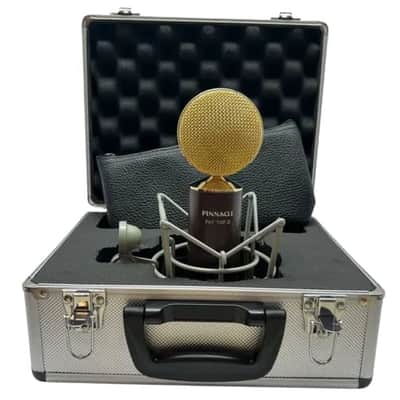New Pinnacle Microphones Fat Top II w/ Lundahl Deluxe | Ribbon Microphone | Brown | Free XLR Cable image 1