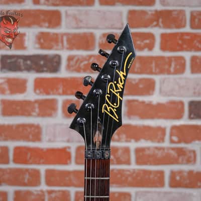 B.C. Rich ST-3 Lightning Bolt Graphic 1988 w/Hard Shell Case image 9