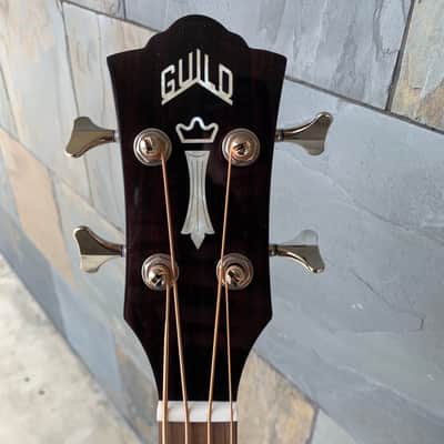 Guild B-140E Acoustic Bass, Natural Satin image 3
