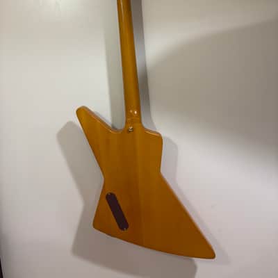 Epiphone Inspired by Gibson ‘58 Korina Explorer 2024 - natural with black pickguard image 4