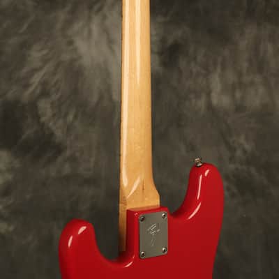 1983 Fender Bullet Bass Deluxe B-34 long scale Red image 15