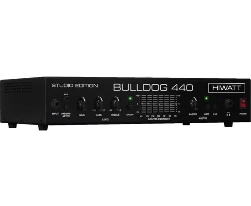 HIWATT - BULLDOG-440SH AMPLI BASSE TETE 400W RACKABLE image 1