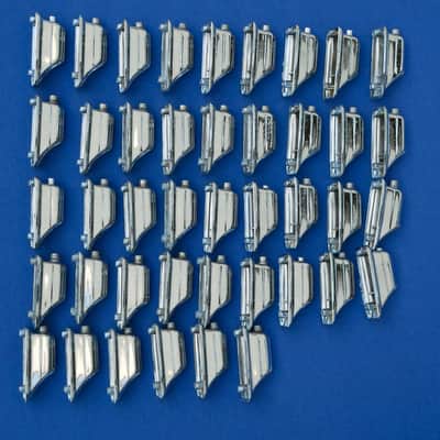 Rogers Beavertail Lugs Lot of 42 Tom Snare Floor 70s image 2