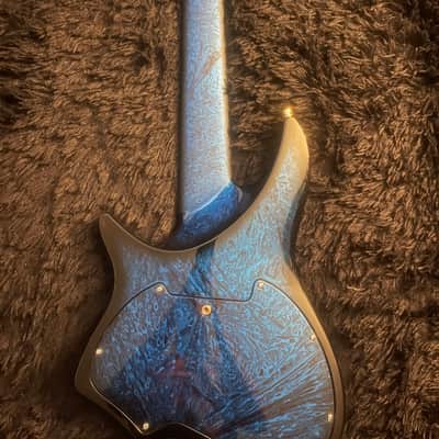 Aristides H/08 2022 - Blue Flamed Marble burst/Black image 8