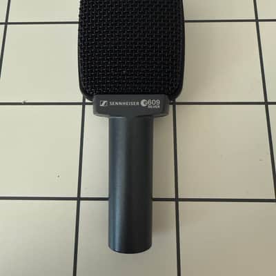 Sennheiser e609 Silver Supercardioid Dynamic Microphone 1998 - Present - Dark Gray image 2