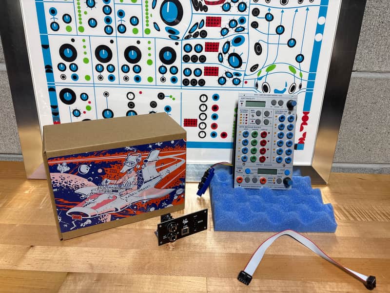 Buchla 225e MIDI Decoder / Preset Manager 2010s - Silver
