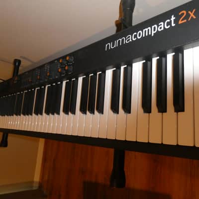 Studiologic Numa Compact 2x 88-Key Semi-Weighted Piano 2018 - Black image 14