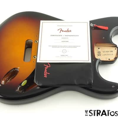 Fender American Ultra II Stratocaster Strat BODY, USA Guitar Alder Ultraburst image 2