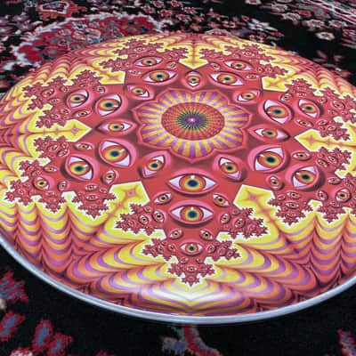 Evans Danny Carey / TOOL 22” Fear Inoculum "Tondo"  Ver. #1 Bass Drum Head image 4