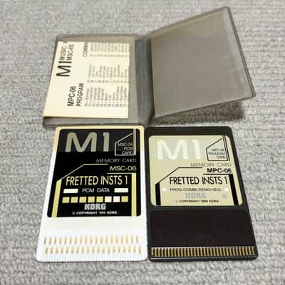 Korg M1 MPC-06 and MSC-06 FRETTED INSTRUMENTS Set