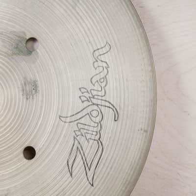 Zildjian 14" Flat Hats Hi Hat Cymbal Pair Vintage 1970s image 18