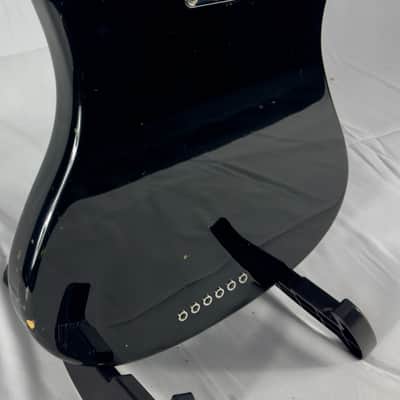 Squier Vista Venus Series Electric Guitar Body MIJ Japan 1996 - Gloss Black image 14