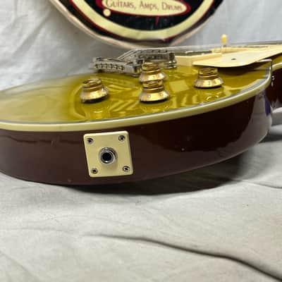 Agile AL-3000 Goldtop Singlecut Electric Guitar image 17
