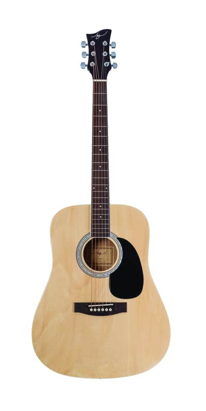 Jay Turser JJ43F-N-A Jay Jr Starter 3/4 Dreadnought Acoustic Guitar - Natural image 1