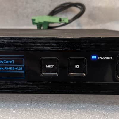 QSC Q-Sys Core 110f - Programmable Network Audio Processor DSP Mixer EQ USB Analog Dante IO Multi-Effects image 15