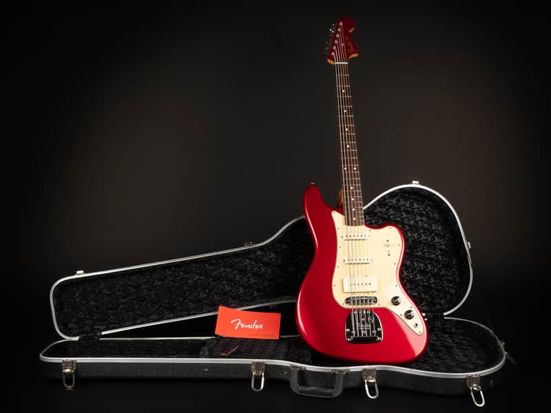 2013 Fender Pawn Shop Bass VI - Candy Apple Red | 6-String Bass