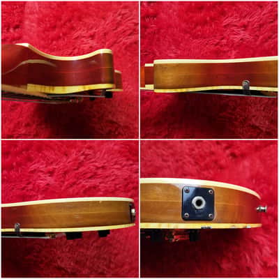 Rare - Aria Pro II LC-800 1977 - Cherry Sunburst - Les Paul Custom - Ebony Fretboard & Mother Of Pearl Inlays - Made In Japan - MIJ image 19