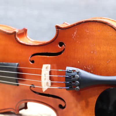 Suzuki Nagoya Model 220 1/4 Size Violin Solid Spruce Top Brown Violin w/Case image 3