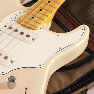 Godin Shifter 4 Bass Trans Cream Used image 10