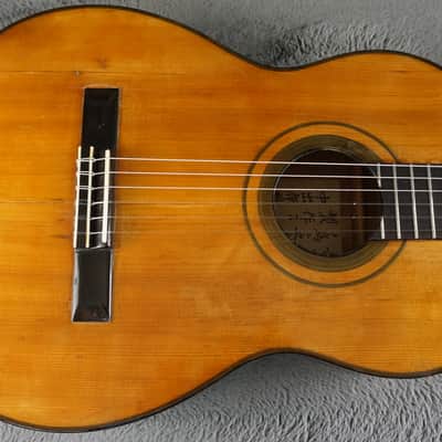 Teruaki Nakade Custom 1960s Japan Classical Guitar image 6