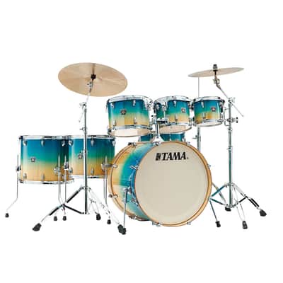 Tama Superstar Classic 7-pc Shell Pack - Caribbean Lacebark Pine Fade image 1