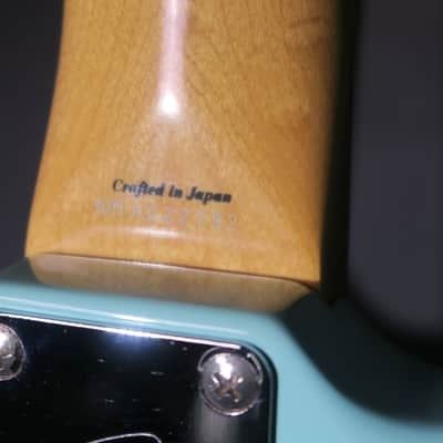 Fender Mustang 1997 MG69 Sonic Blue Kurt Cobain Seymour Duncan Guitar image 17