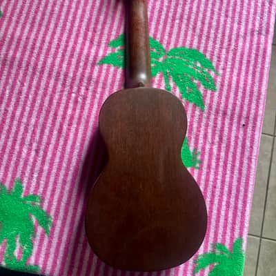 1930 Martin S0 Soprano Ukulele, Natural Mahogany image 2