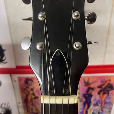 Hondo II LES PAUL COPY 1970s - Natural wood image 5