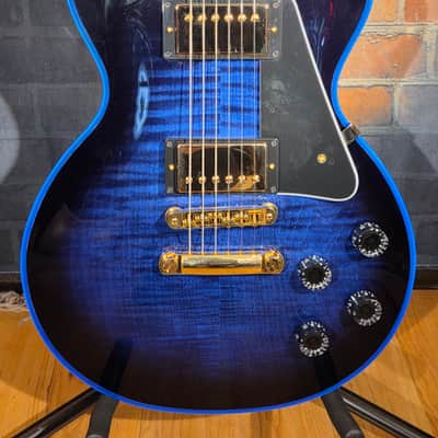 Gibson 2024 Custom Shop Les Paul Custom Blue Widow w/ OHSC - Small Headstock Repair image 8