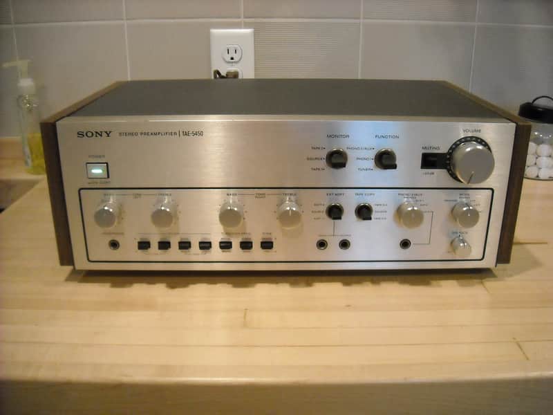 Sony TA-5450 1976 - wood