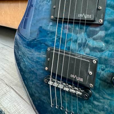 Epiphone Prophecy EM-2 EX 2009 - 2012 - Midnight Sapphire image 11