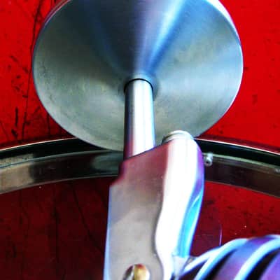 Vintage 1950's Electro-Voice 950 Cardax Crystal Microphone Hi Z w 423A desk stand display prop image 13