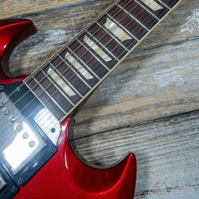 Gibson Custom SG Standard Fat Neck 3-Pickup - Sparkling Burgundy image 13