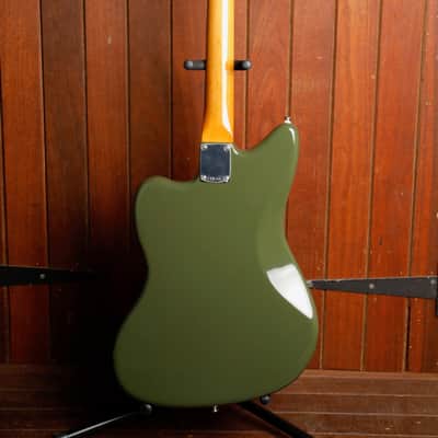 Fender Limited Edition Vintera II '50s Jazzmaster Olive Electric Guitar image 11