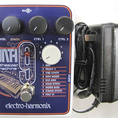 Used Electro-Harmonix EHX SYNTH9 Synthesizer Machine Guitar Pedal! Synth 9 image 1
