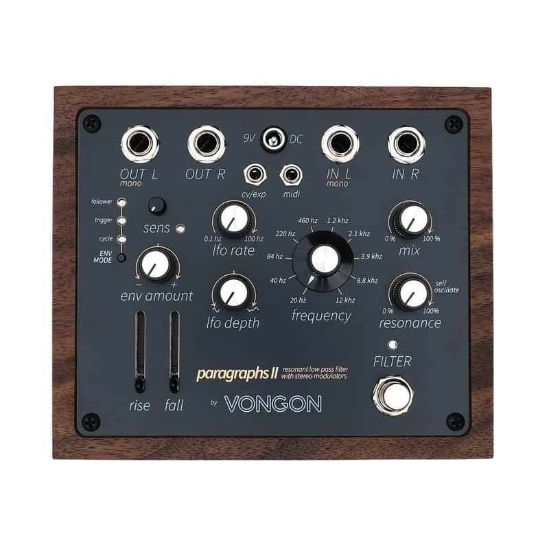 Vongon Paragraphs II Desktop Filter Processor (MKII) image 1