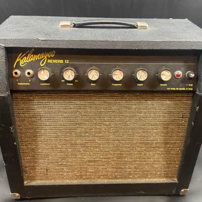 Kalamazoo Reverb 12 1966 - Black image 1