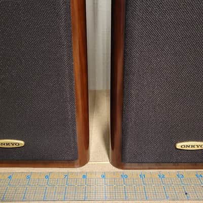 Vintage Bookshelf Speakers ONKYO D-202AX (JDM) image 8