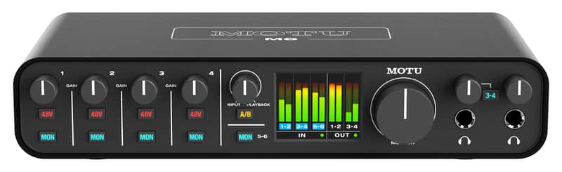 Motu M6 USB C Audio Interface 839128006263 image 1