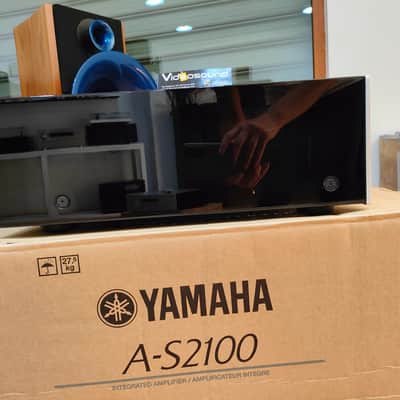 Yamaha A-S2100 AMPLIFICATORE INTEGRATO / PERFETTO PARI AL NUOVO / FULL SET  A-S2100  SILVER image 3