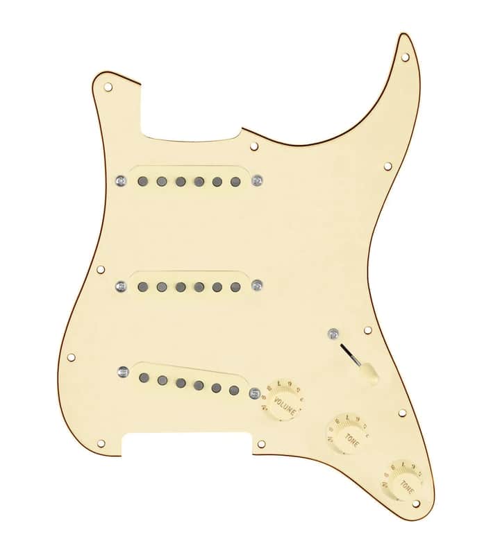920D Custom Texas Grit Stratocaster Guitar 7 Way Loaded Pickguard Aged White / Aged White image 1