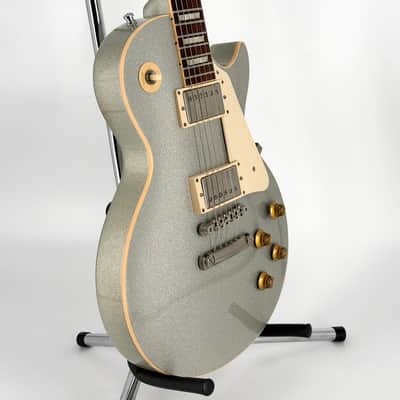 2008 Gibson Custom Shop Les Paul Standard – Silver Sparkle image 5