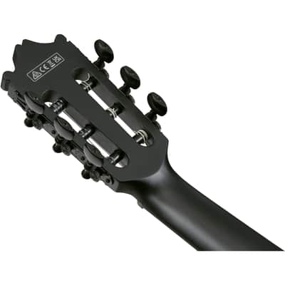 Ibanez GA621 GA Classical Acoustic Electric Guitar - Black Out image 8