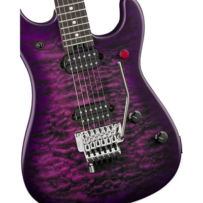 EVH 5150 Deluxe Poplar Burl Electric Guitar Regular Purple Daze image 6