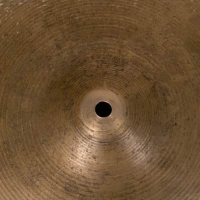 1960s Zildjian A 14" Thin Hi Hat Cymbal 812g image 2